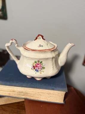 Arthur Wood England Floral Teapot 5217